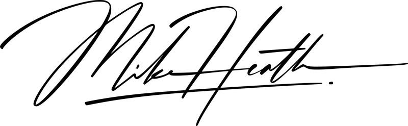 Mike Heath signature